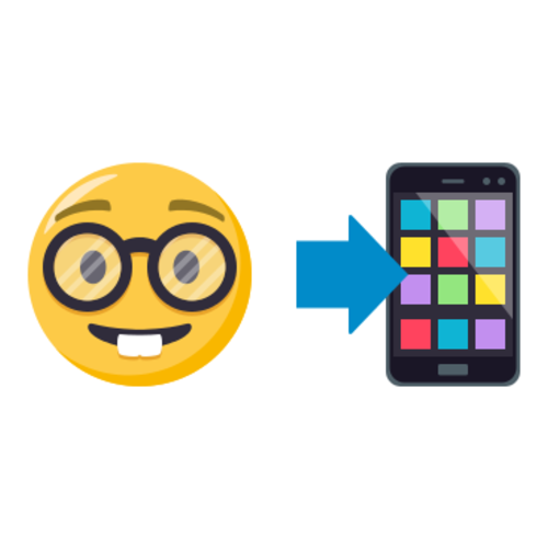 🤓📲 Emoji Domain EmojiOne rendering